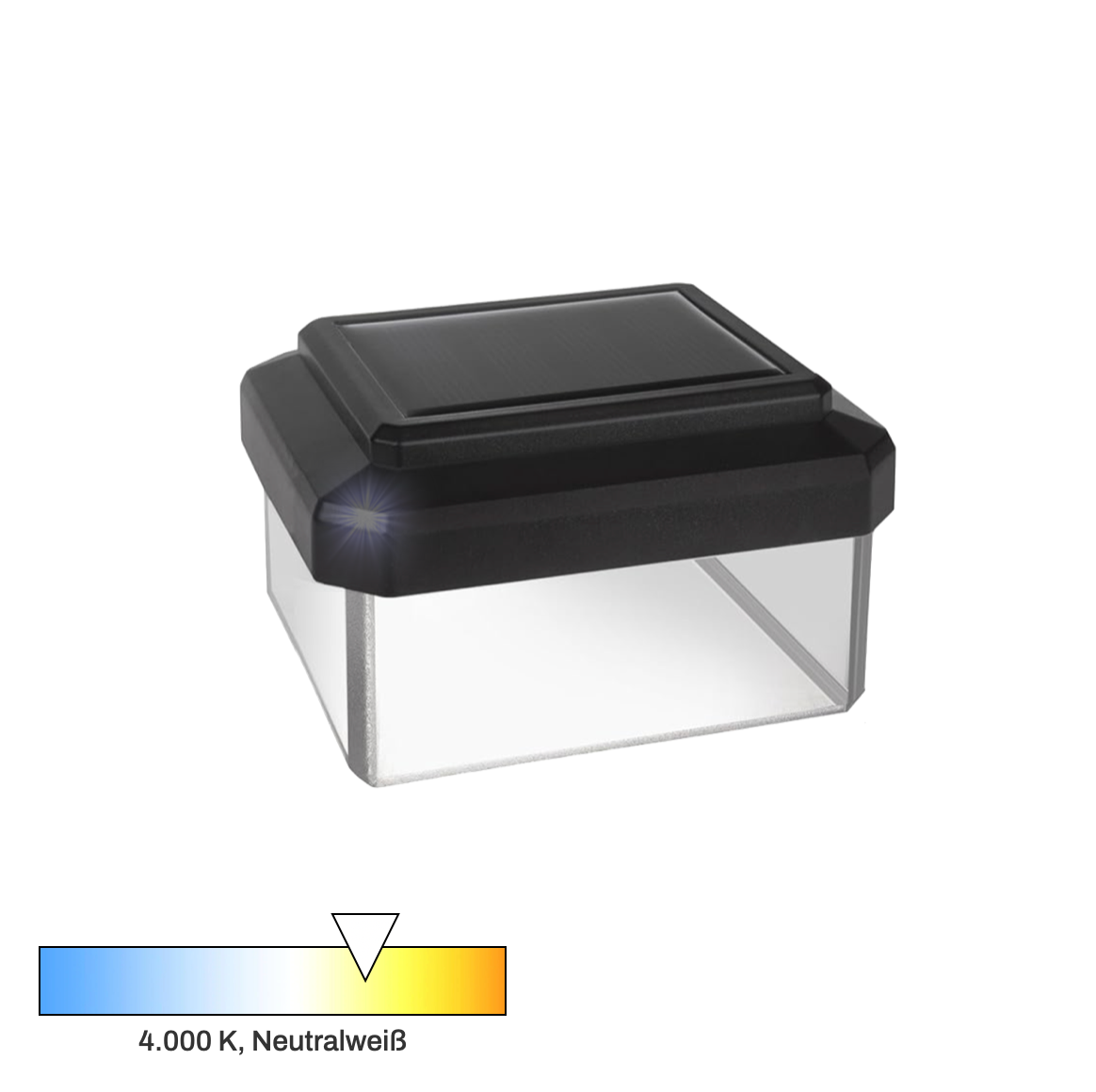 6040 Solar Zaunleuchte LED