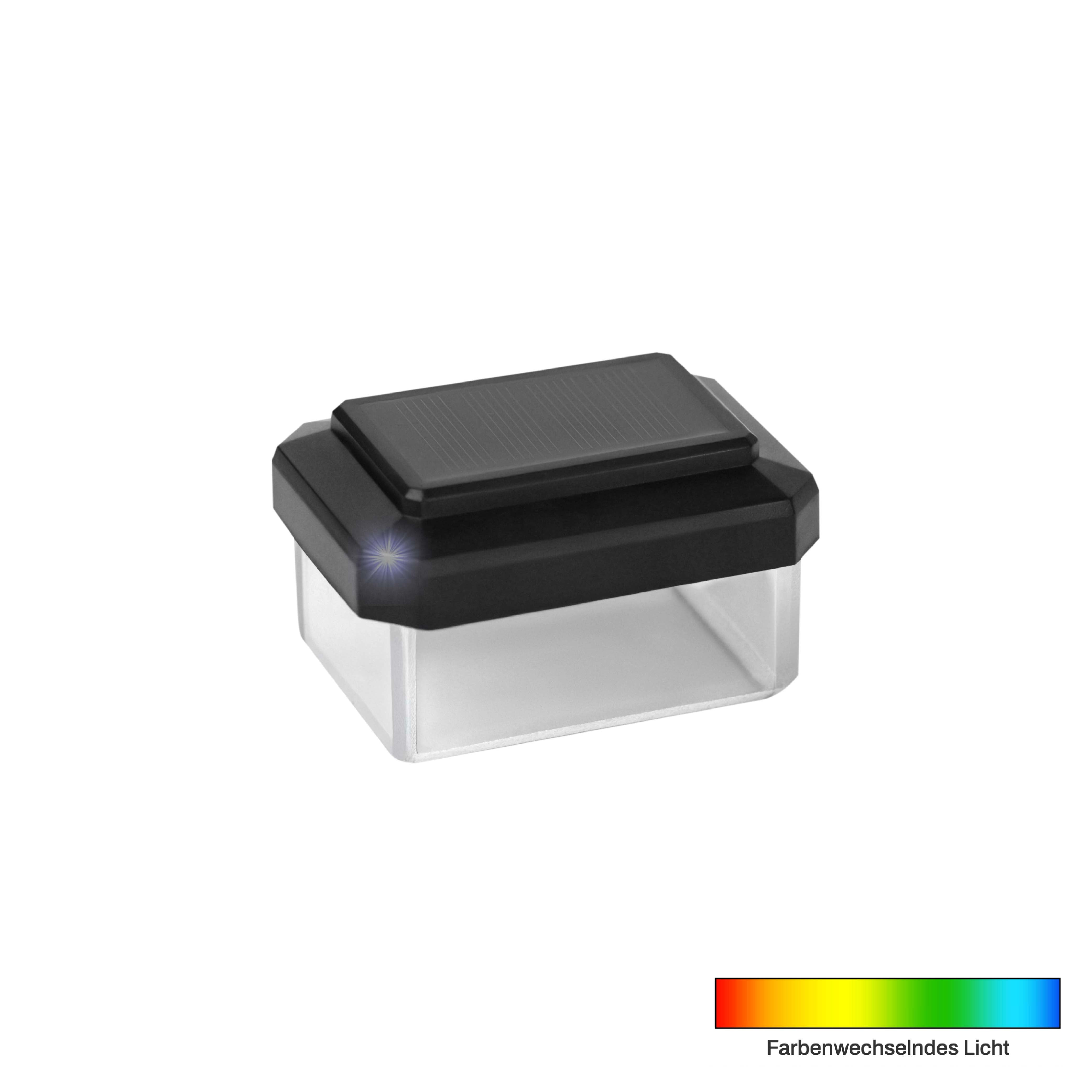 6040 Solar Zaunleuchte LED bunt
